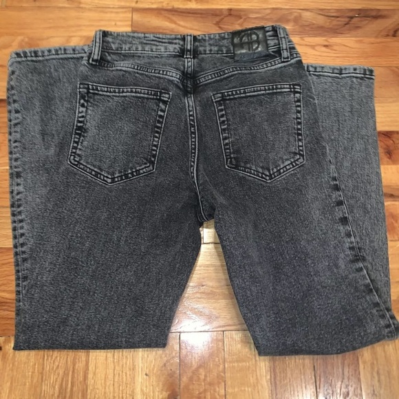 Anine Bing Frida Jeans Size 26 Charcoal Gray - Picture 4 of 7